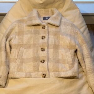 Cream Teddy Jacket Cozy Winter Essential